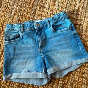 Zara Kids Girls’ Denim Shorts | size 13/14 (+ Womens’ 00 or XS)